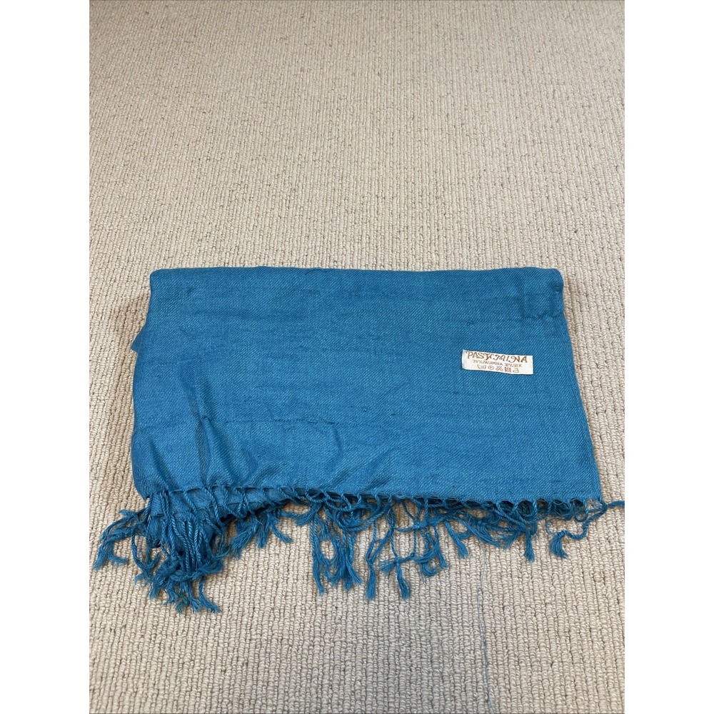 Pashmina Scarf Shawl Wrap Pashmina Silk Fringe 27x70
